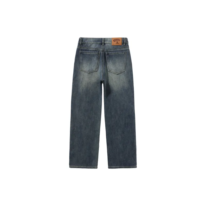 SANTASTIC Jeans Men Blue Fleece Lined-1