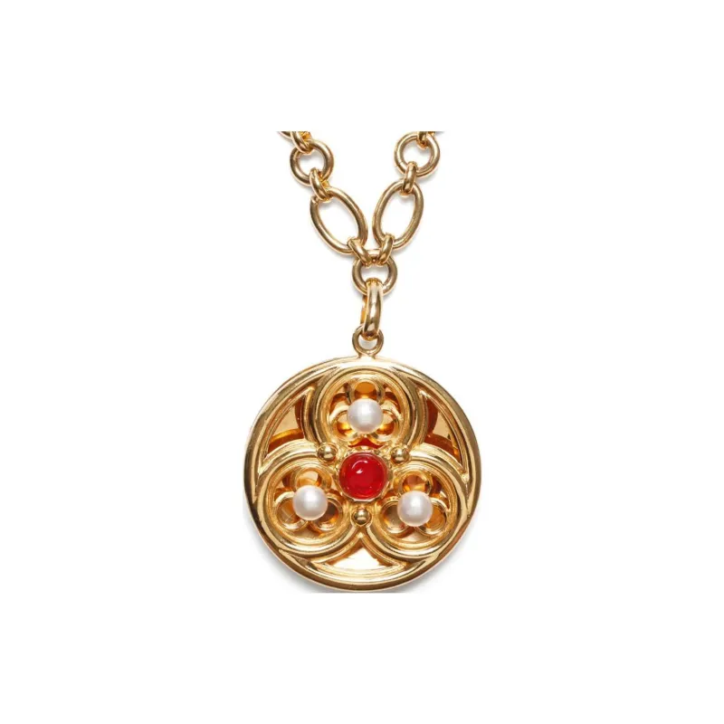 CHANEL 2000 Medallion Necklace-0