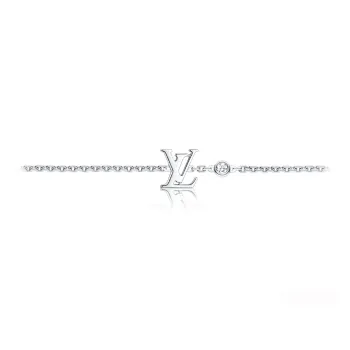 LOUIS VUITTON Idylle Blossom Lv Bracelet White Gold And Diamond