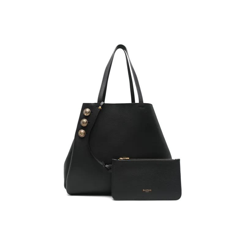 BALMAIN Button Detailed Tote Bag-1