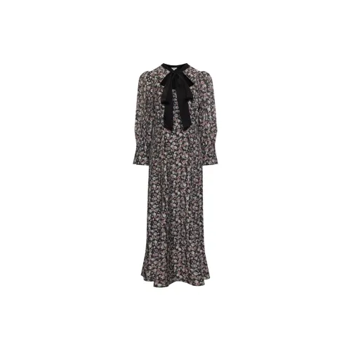 Anmani Long Sleeved Dresses Women's Yarn Pink