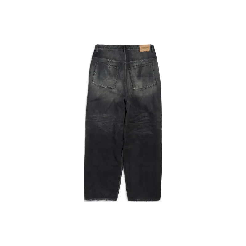 Balenciaga SS25 Jeans Regular Fit Men's Black-1