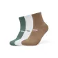 3 Pack (Green+Ecru+Brown)