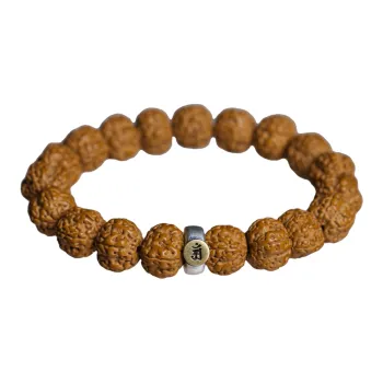 GUMUJIANG King Kong Bodhi Seeds Water Repellent Anti Slip Beaded Bracelet Single Wrap Unisex
