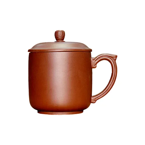 TAOMINGYI Xing Zisha Cup With Lotus Button Original Mine Bottom Slot Clear High-End Teaware Water Cup Tea Cup