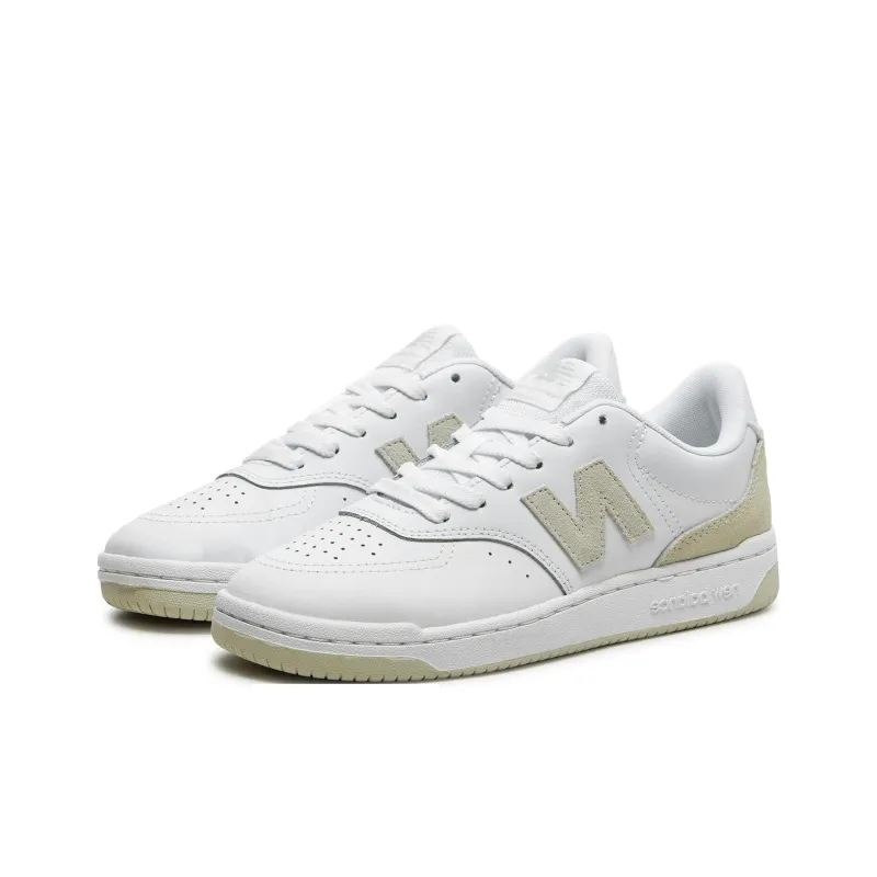 New Balance BB80 Wear resistant And Lightweight Low Top Skateboard Shoes Men's White-2
