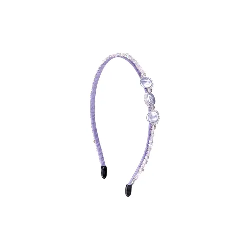 Cercoo Resin Pearl Artificial Crystal Headbands Women's