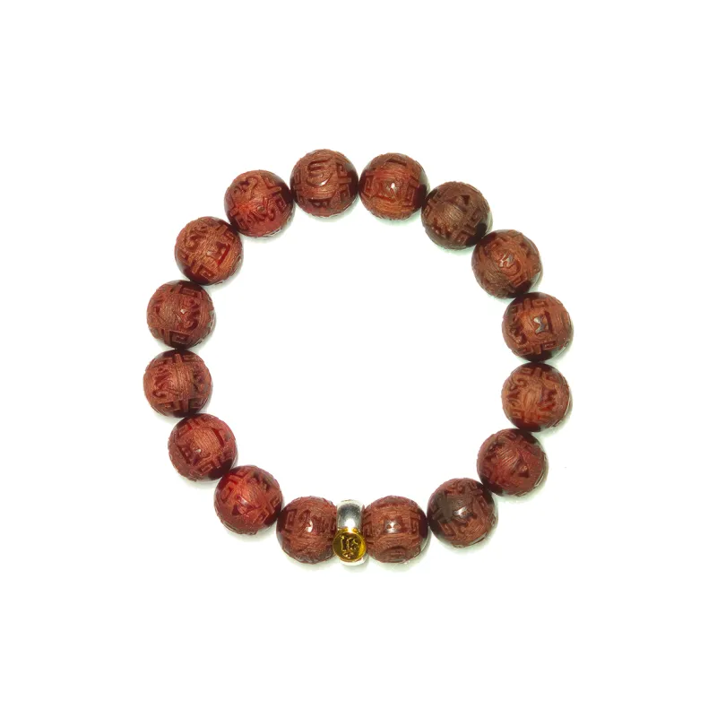 Guansha Pterocarpus Bracelets Unisex-13