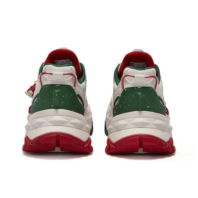 FILA FUSION BIANCO Slip-Resistant Low-Top Casual Running Shoes Women's Milk White-3