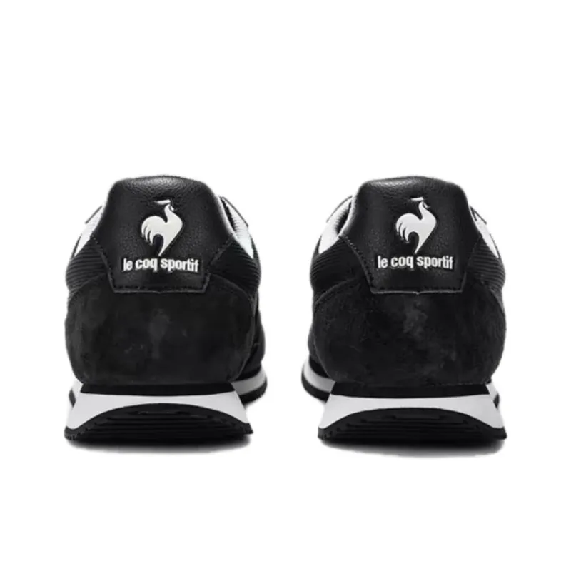 Le Coq Sportif Slip Resistant Low Top Cycling Shoes Men's Black White-3