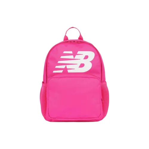 New Balance Logo Printed Zipped Backpack