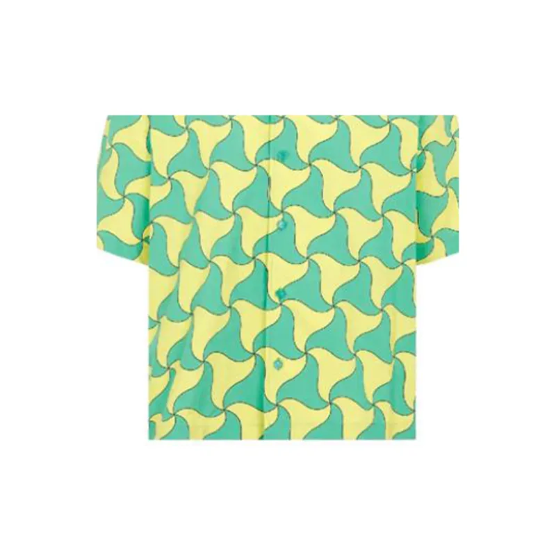 Bottega Veneta Shirts Men Green-6