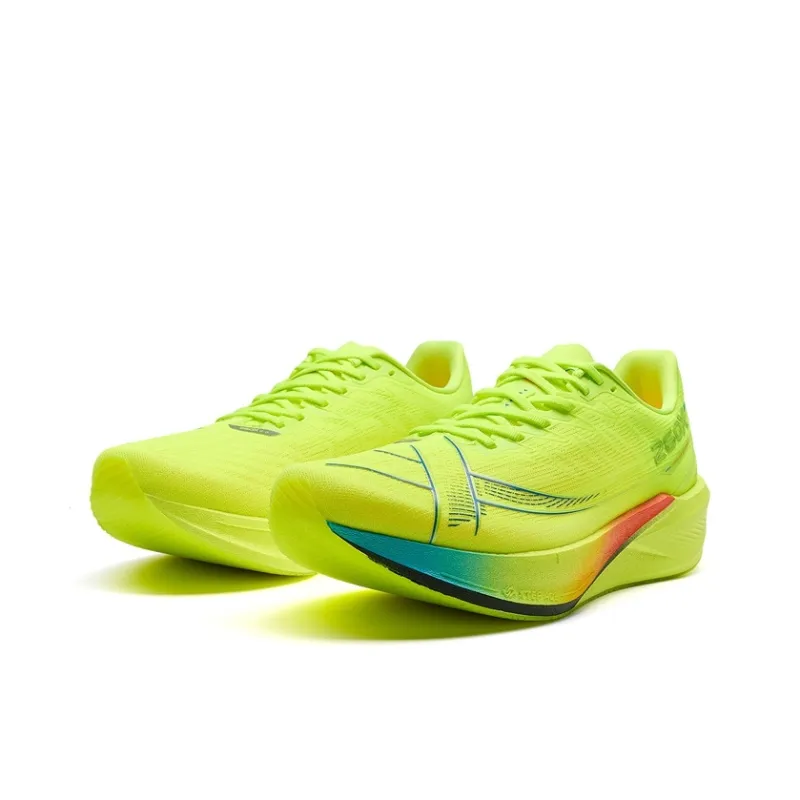 XTEP 260X 2.0 Abrasion Resistant Slip Resistant Low Top Carbon Plate Marathon Running Shoes Men's Beauty Of Everything-2