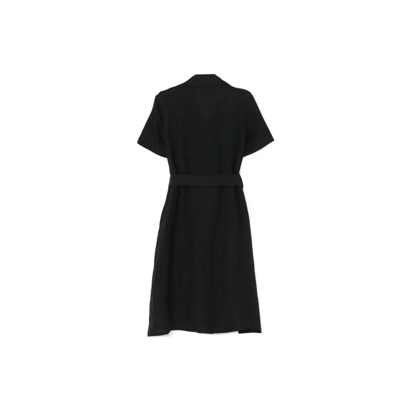 Yohji Yamamoto Trench Coat Women's Black-1