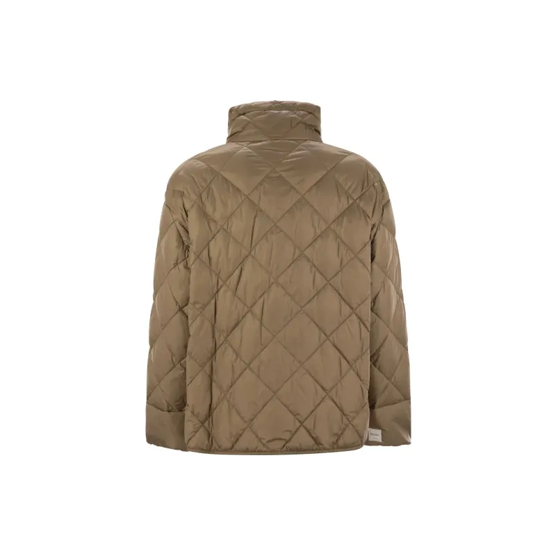 MaxMara Pisoft Padded Zip Up Drawstring Jacket-1