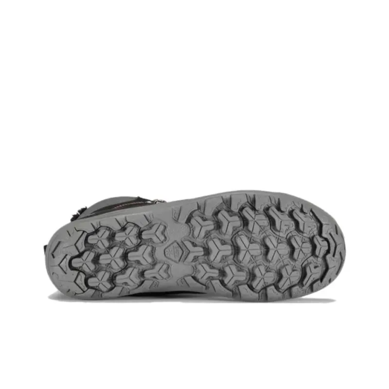 DECATHLON SH100 Wear Resistant Waterproof And Breathable Warm Mid Top Outdoor Shoes Women's Black-4