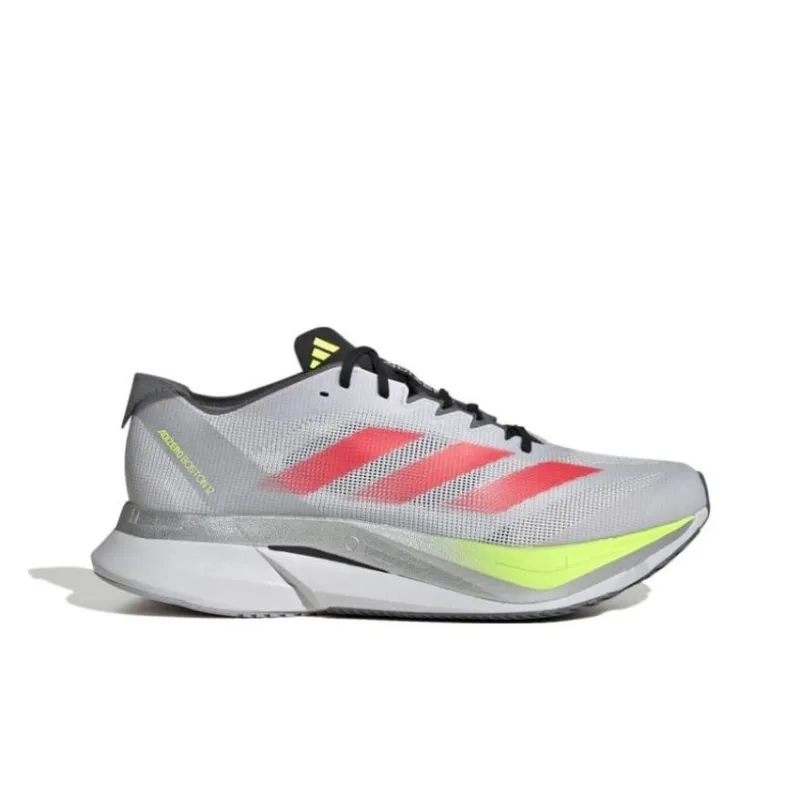 Adidas Adizero Boston 12 Dash Grey Lucid Red Lucid Lemon-1