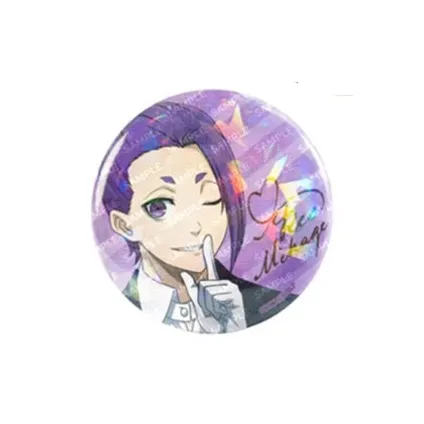 ANIQUE Blue Lock Maid Wolf Coffee Shop Badges-8