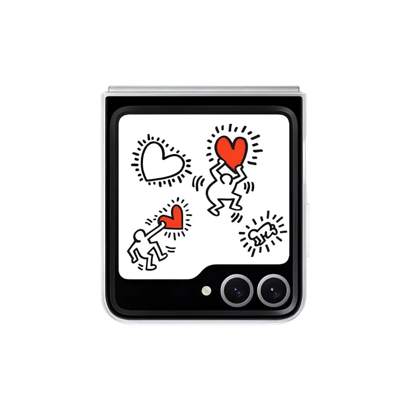 SAMSUNG Silicone Material Original Smart Theme Phone Cases Compatible With Galaxy Z Flip 6 Japanese And Korean Style-2