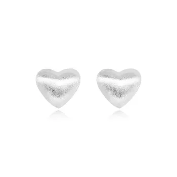 Lang Wind S925 Silver Stud Earrings Women's