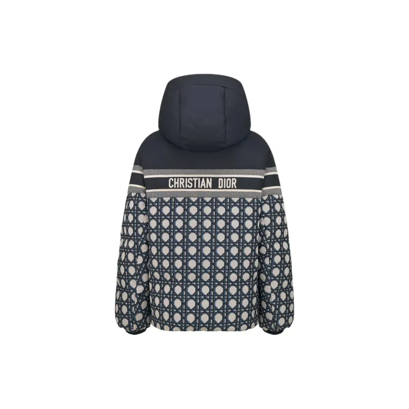 DIOR Dioralps Puffer Jacket Women's Blue-1