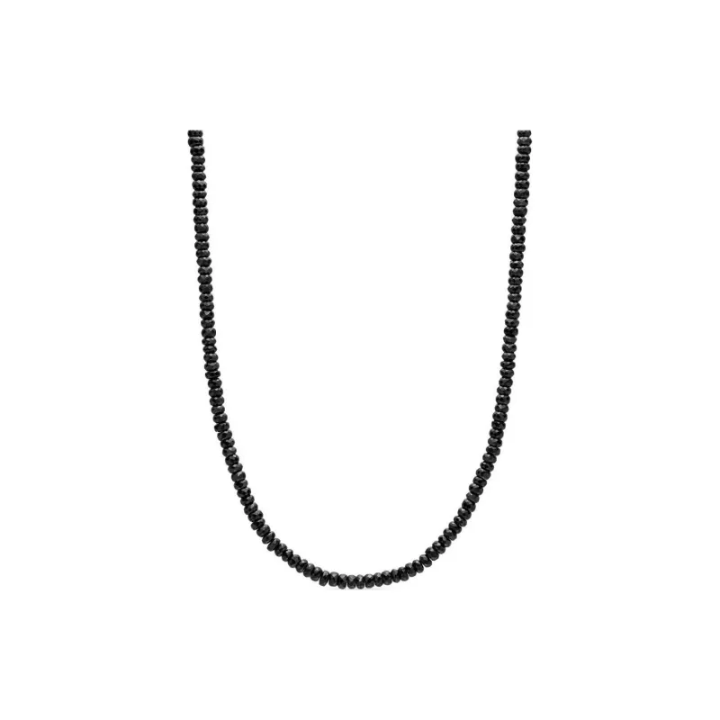 David Yurman Sterling Silver Spiritual Beads Necklace 5mm-0
