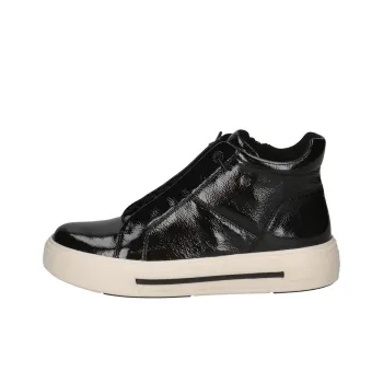 CAPRICE Manou Anti-Slip Wear-Resistant High-Top Skateboard Shoes Women's Black