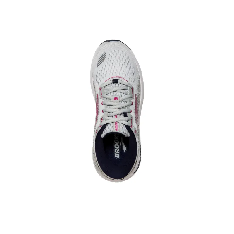 Brooks Addiction GTS 15 Lightweight And Wear-resistant Low-Top Casual Running Shoes Women's Gray Purple-3