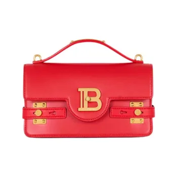 BALMAIN B Buzz 24 Logo Detailed Shoulder Bag