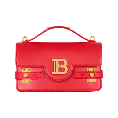 BALMAIN B Buzz 24 Logo Detailed Shoulder Bag