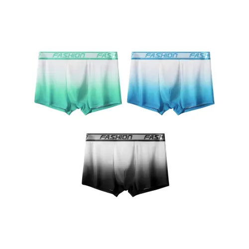 Qiao Ni Tong Underpants Men's 3 Pack