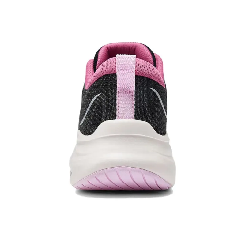 Skechers Sport Slip Resistant And Breathable Low Top Casual Shoes Women's Black Red-4