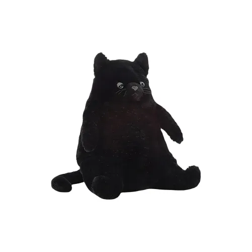 JELLYCAT Cat Collection Heart Black Dolls Plush Doll 26cm Height
