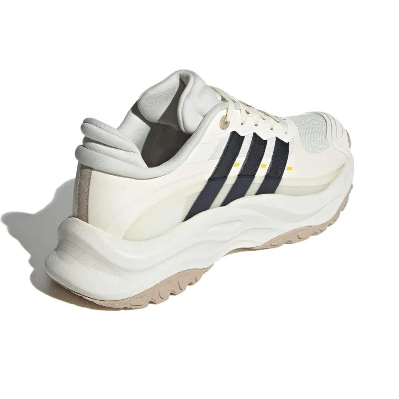 Adidas Maxxwavy Anti Slip Wear Resistant Low Top Running Shoes Unisex White-3