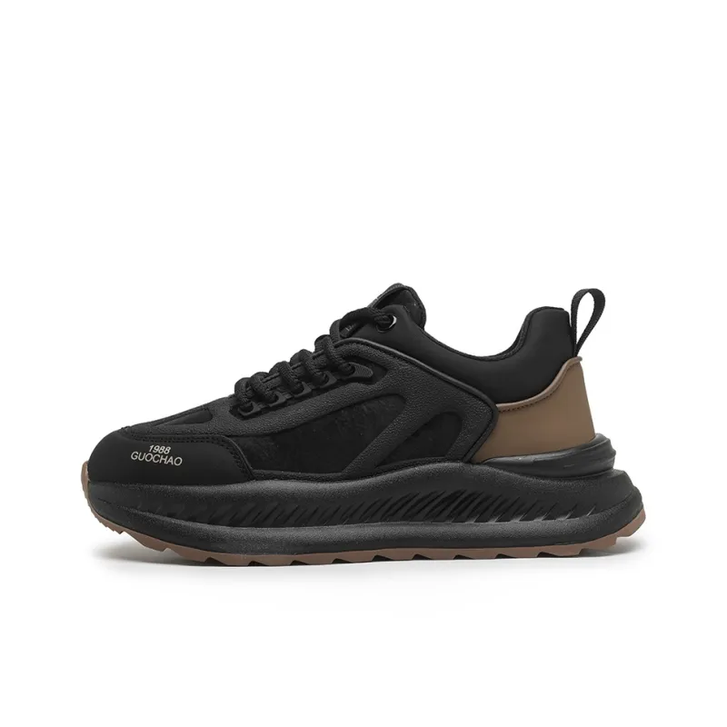 OFFER-AITR Anti-Slip And Wear-Resistant Breathable Low-Top Chunky Sneakers Men's-10
