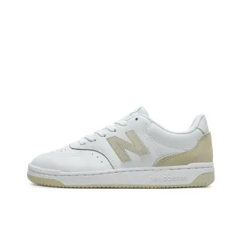 New Balance BB80 Wear resistant And Lightweight Low Top Skateboard Shoes Men's White