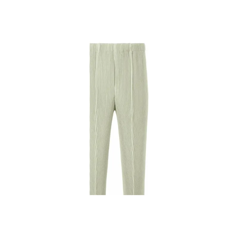 Homme Plissé Issey Miyake FW22 Casual Pants Men's Frost Gray-4