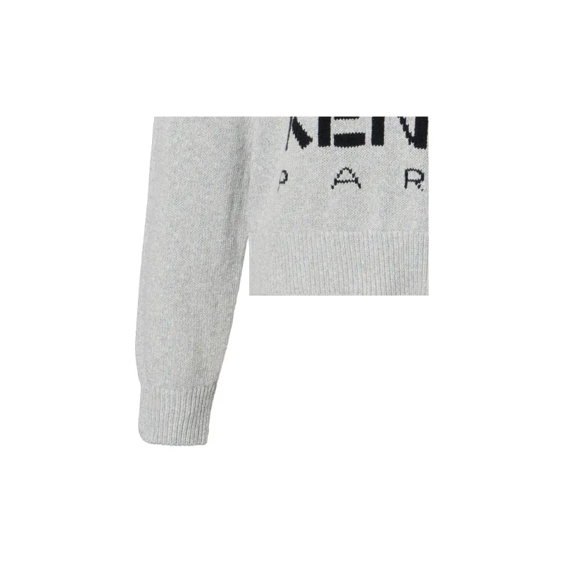 KENZO Knitted Sweater 'Grey'-6