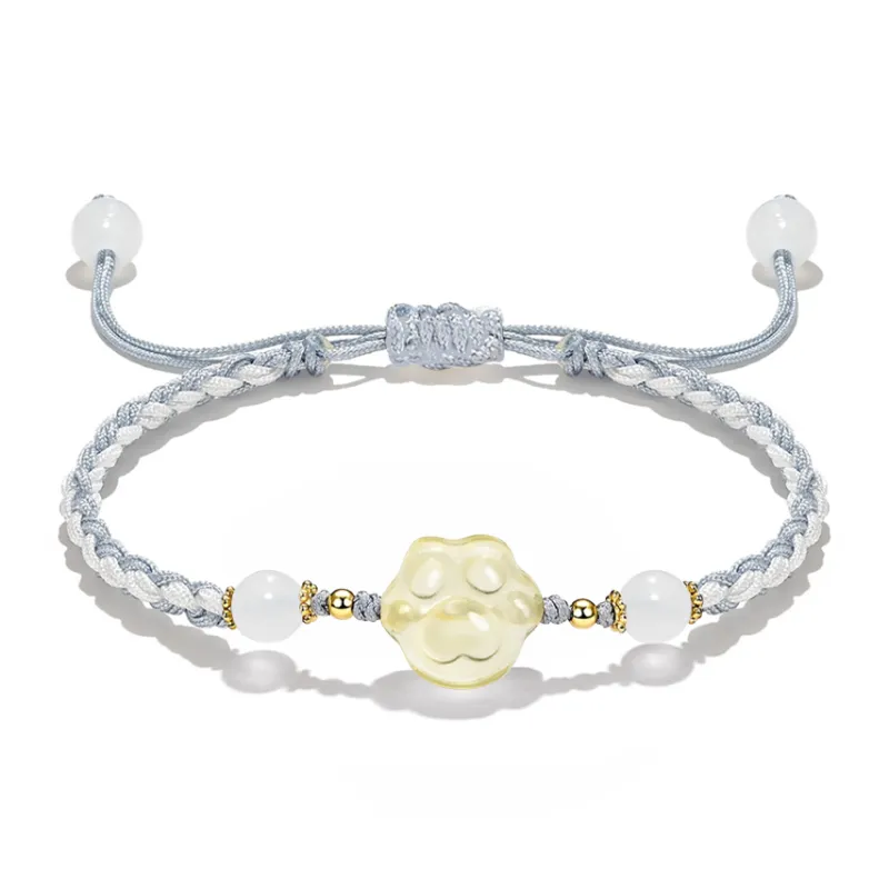 Crafts Women's Colored Glaze Bracelets Unisex-3