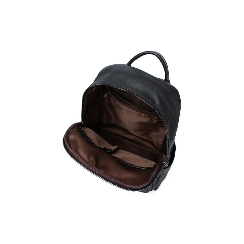 H YXIANG Cow Leather Backpack Regular Women's Multicolor-7