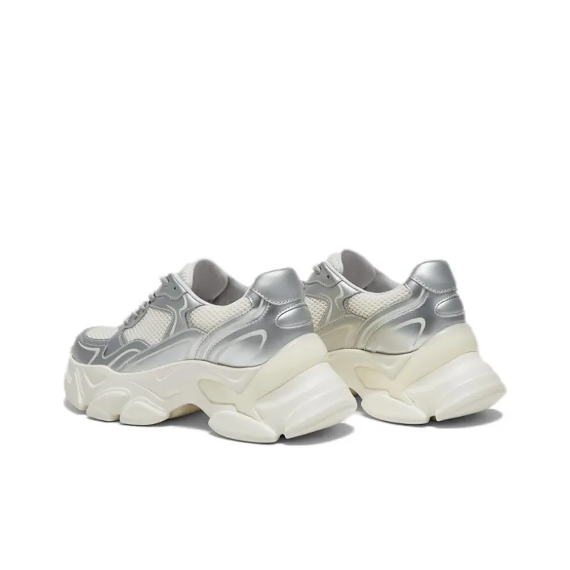 SKAP Wear Resistant Low Top Chunky Sneakers Women's-5