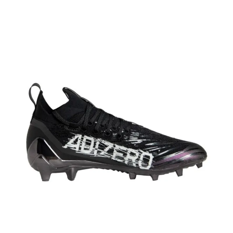 Adidas Adizero Primeknit Anti Slip Wear Resistant Soccer Shoes Men's Black White-1
