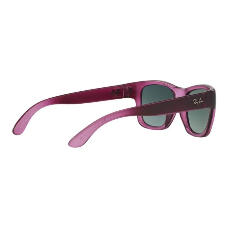 RayBan Nylon Square Sunglasses Men's Purple-3
