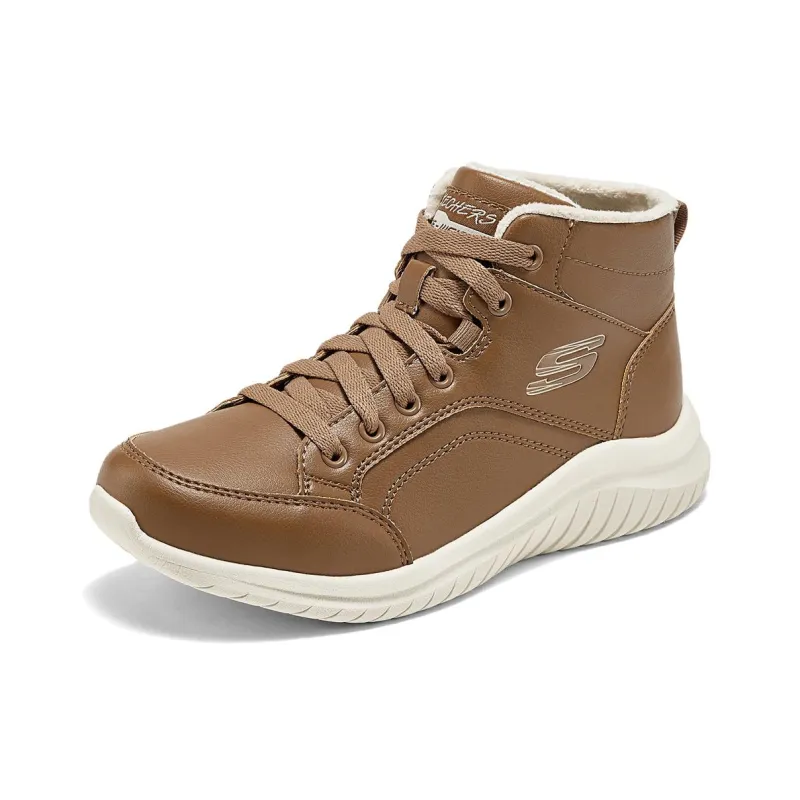 Skechers Sport Lightweight High Top Casual Shoes Women's Chestnut-2