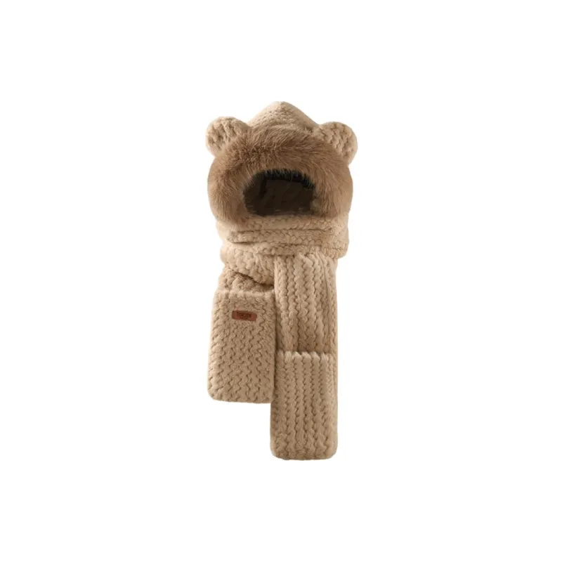 Tonlion Polyester Hoods & Plush Hats Unisex-5