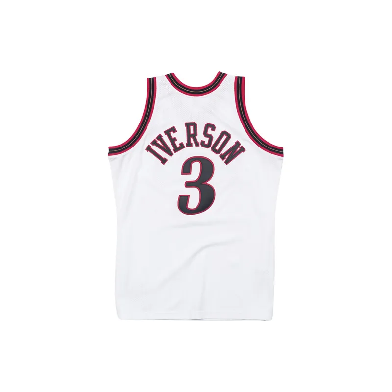 Mitchell & Ness Basketball Jersey Men's White-1