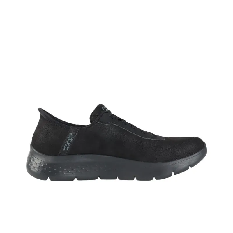 Skechers MEN'S GO WALK Anti Slip Wear Resistant Low Top Casual Shoes Men's All Black-1