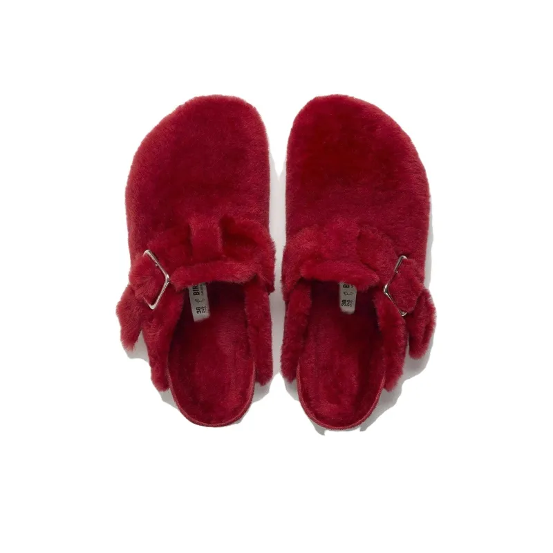 Birkenstock Boston 1774 Shearling Slippers-2