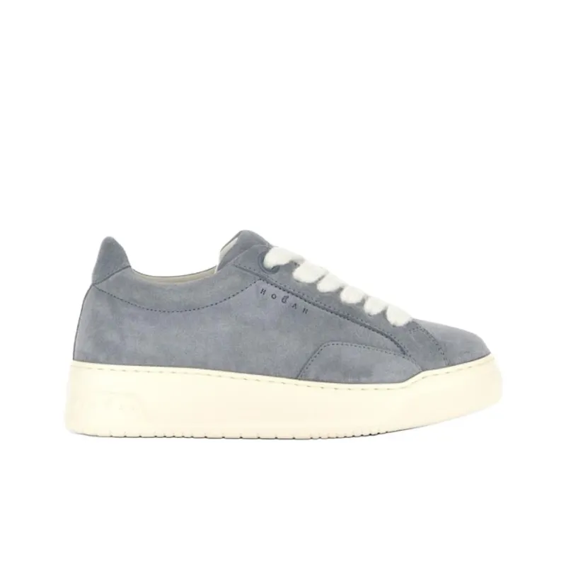 HOGAN Chamallow Low Top Skateboard Shoes 4.8cm Women's Gray-1
