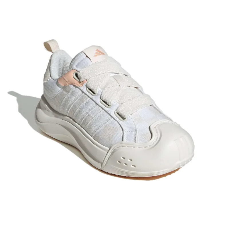 Adidas MAXXCOURT SPW Anti Slip Wear Resistant Low Top Tennis Shoes Women's White Pink-2